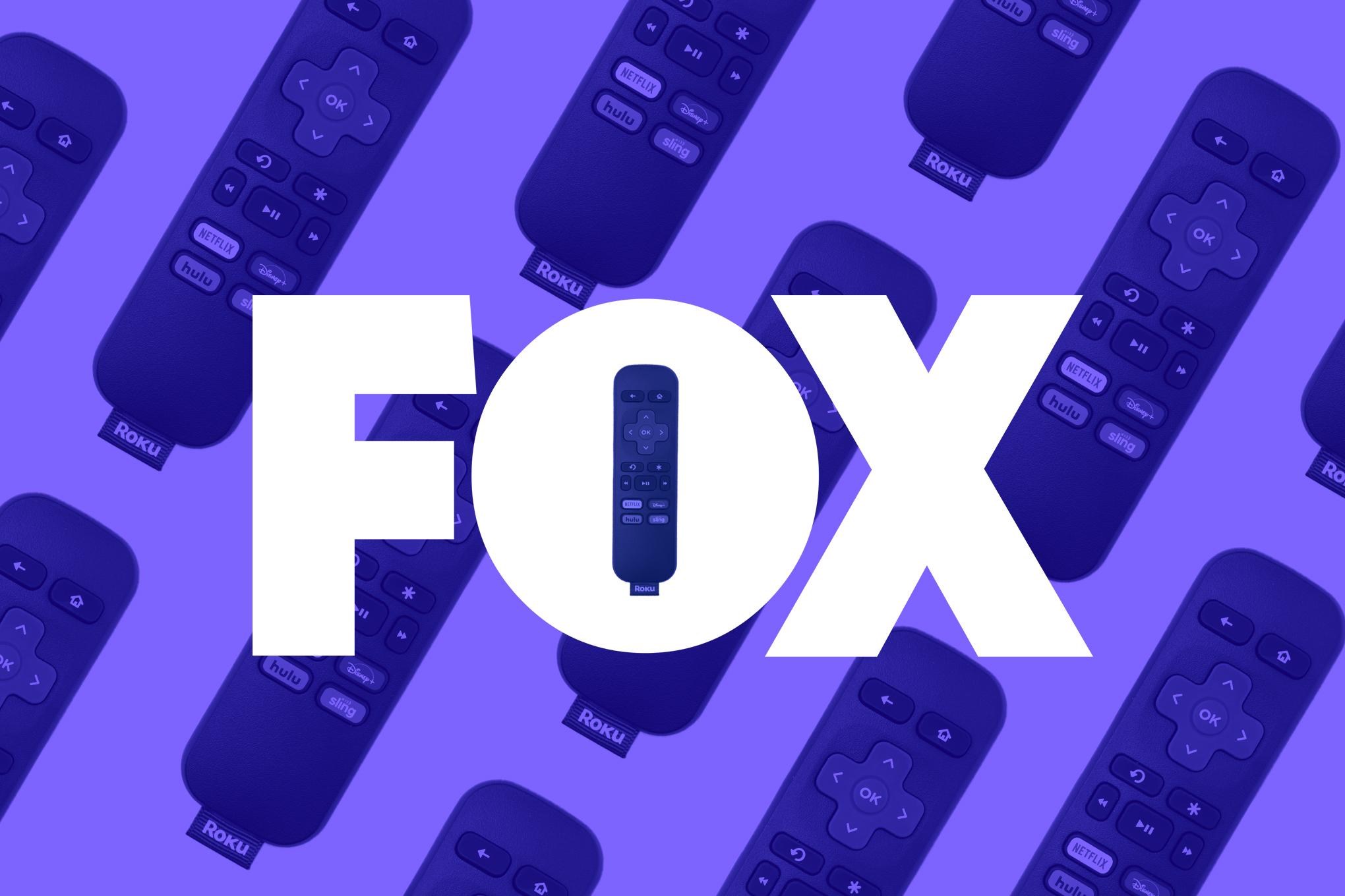 Fox logo on Roku remotes
