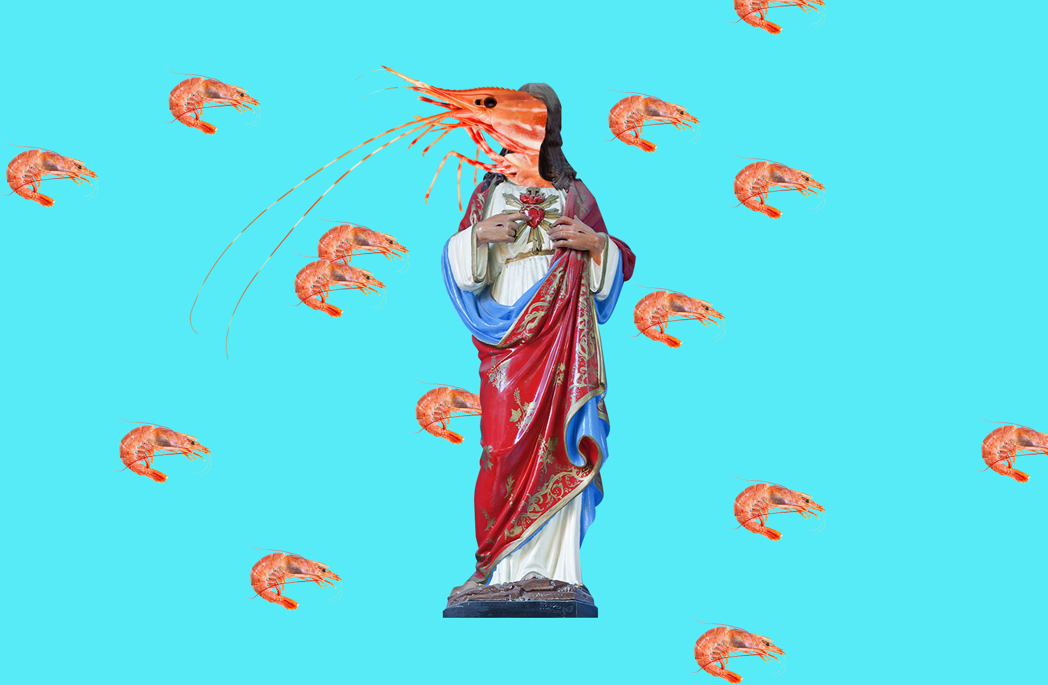 Shrimp jesus.