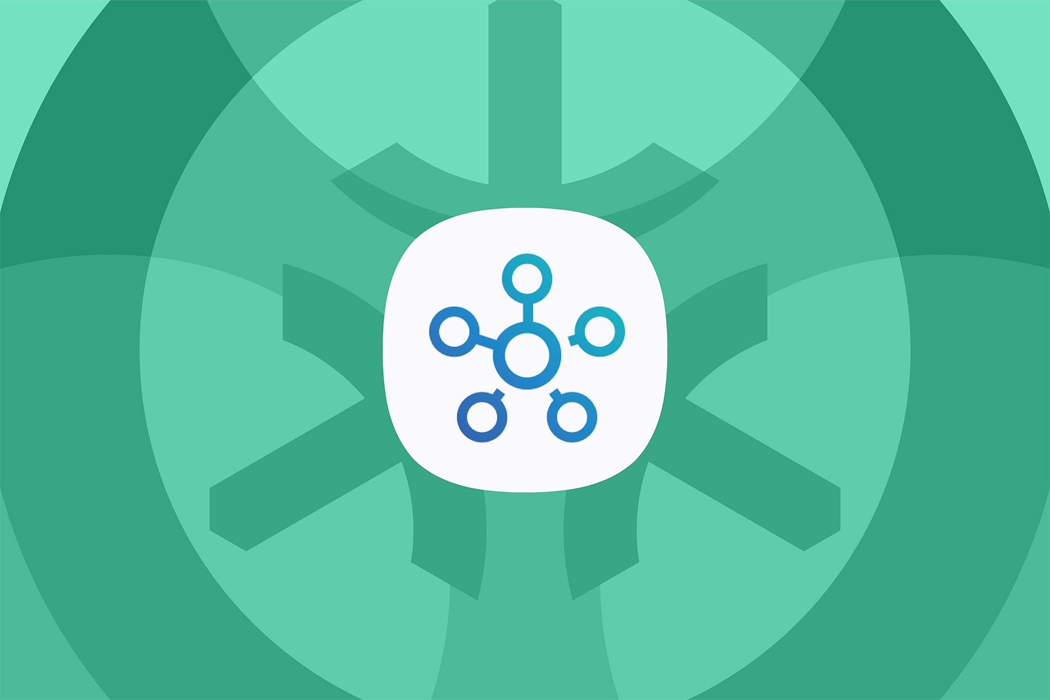 An illustration of the Samsung SmartThings logo