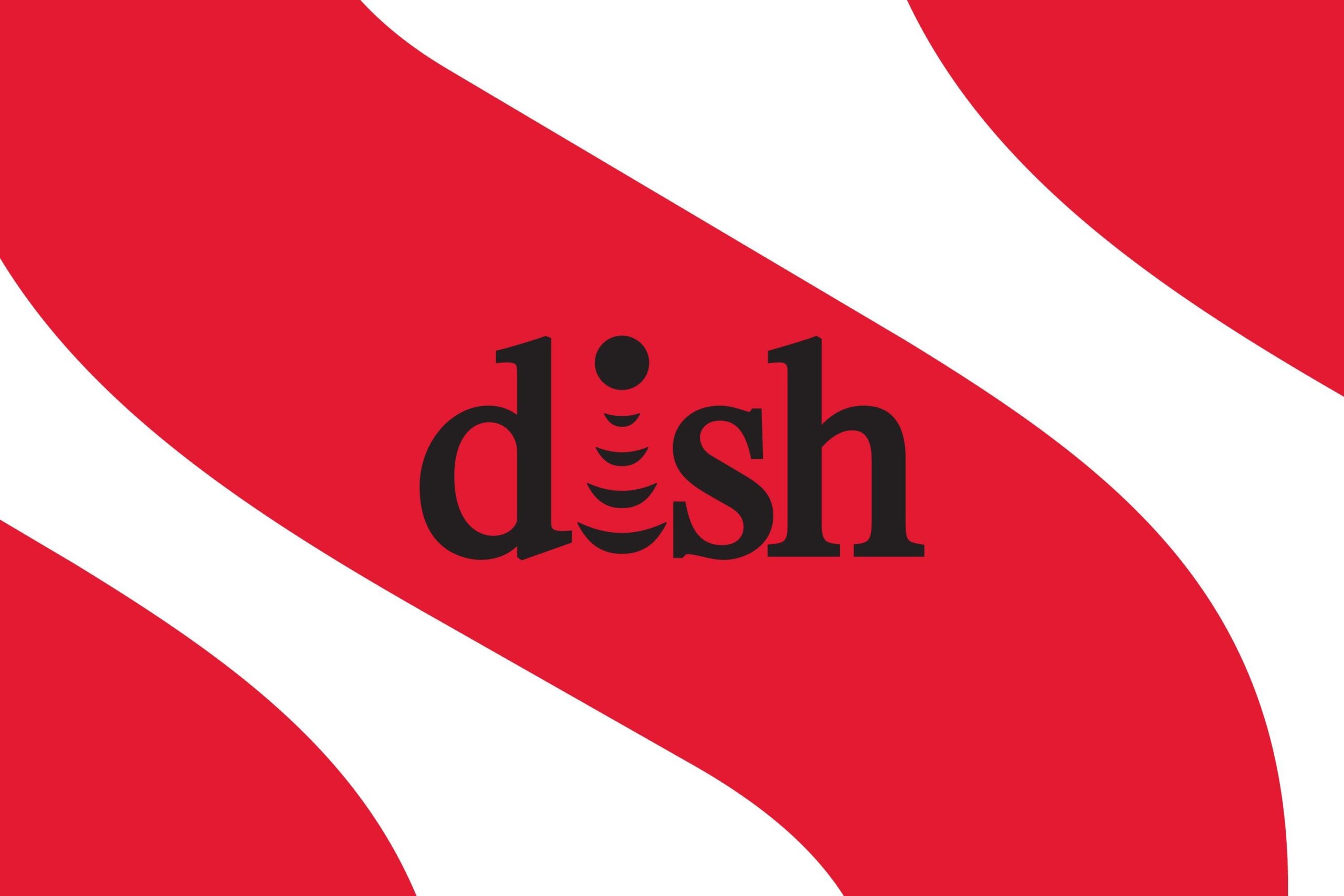 An illustration of the Dish logo