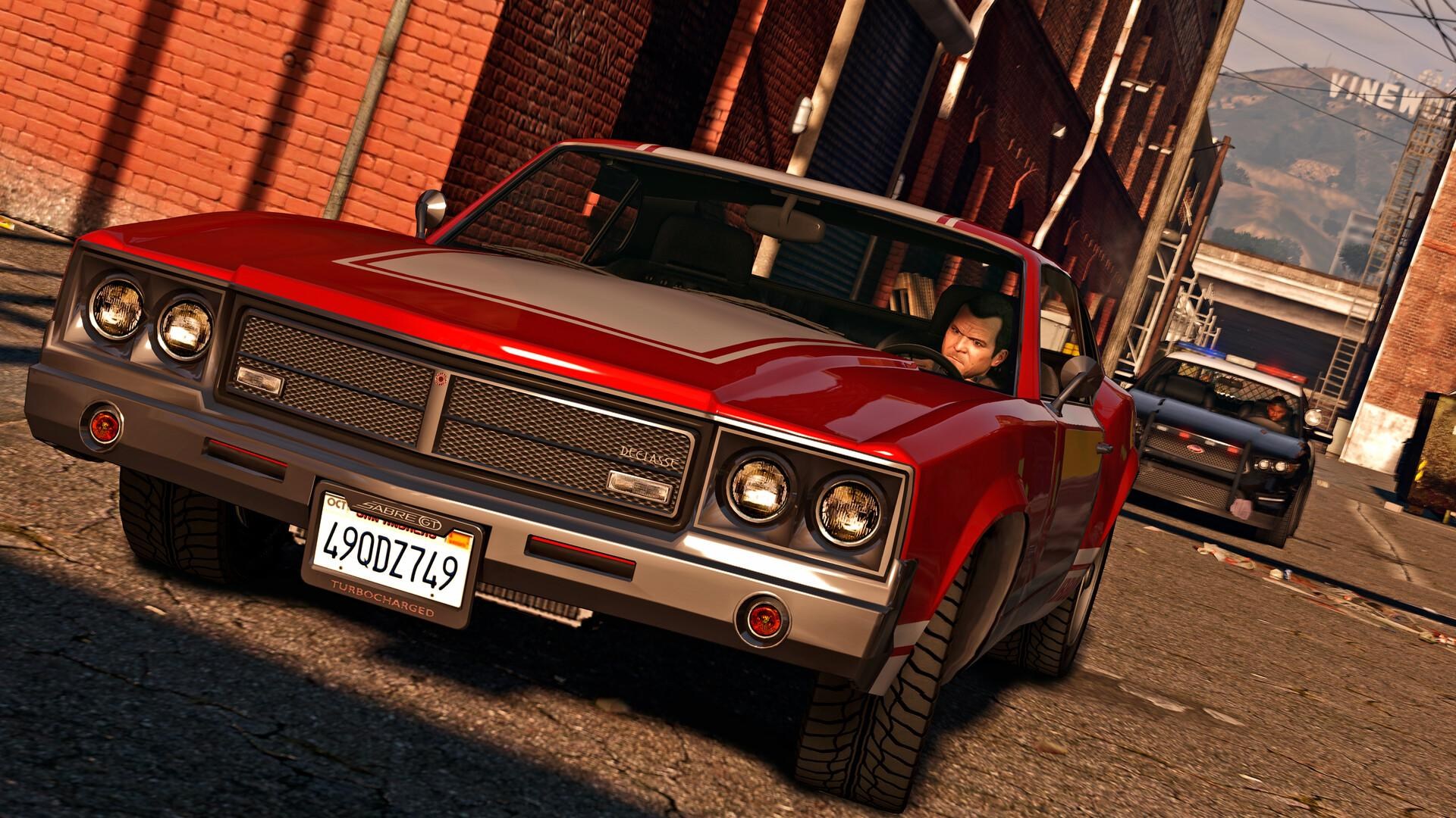 A screenshot from GTA V
