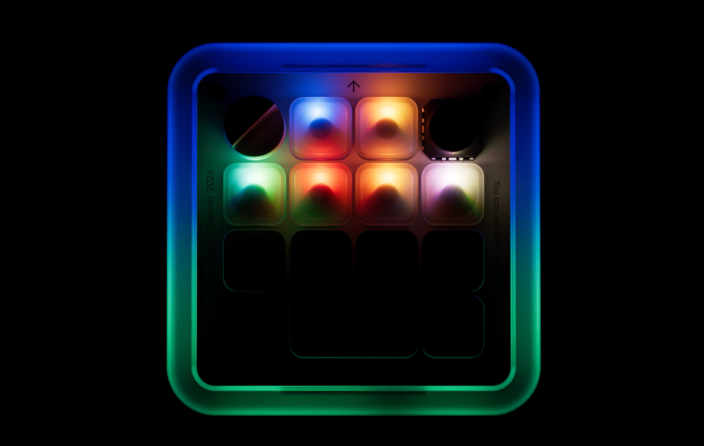 An image of OpenAI’s upcoming Codex device
