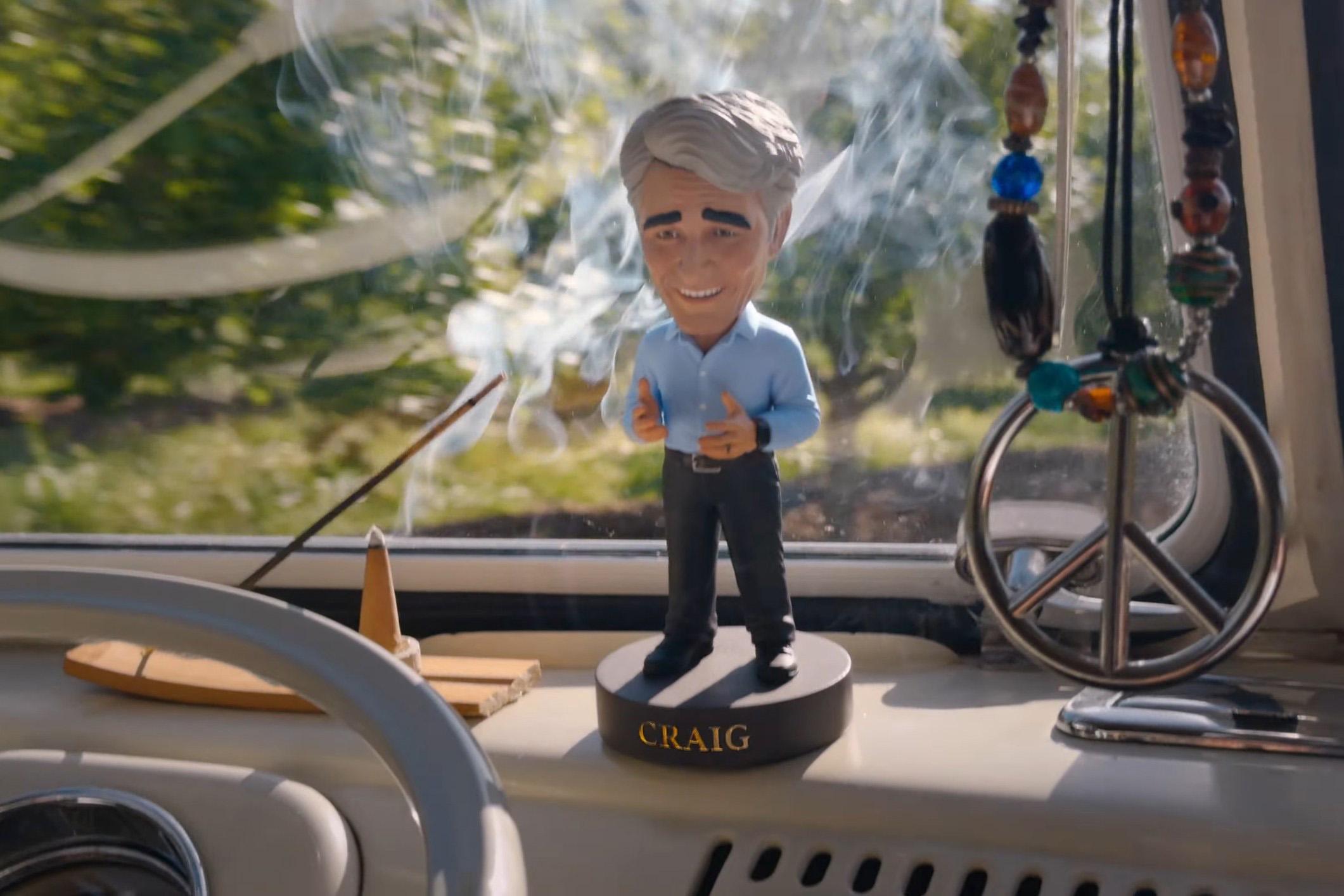 Bobblehead of Craig Federighi