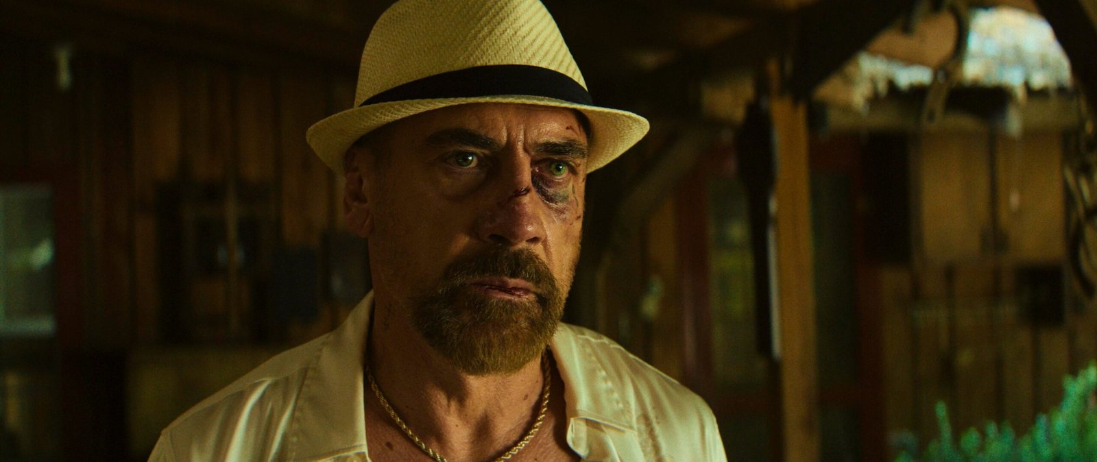 A photo of Javier Bardem in Cape Fear.