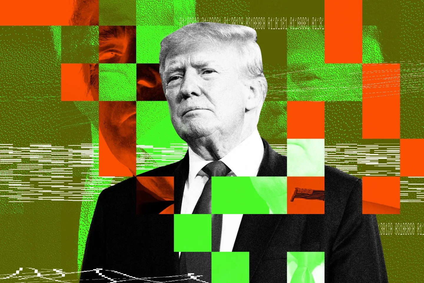 An image showing Trump