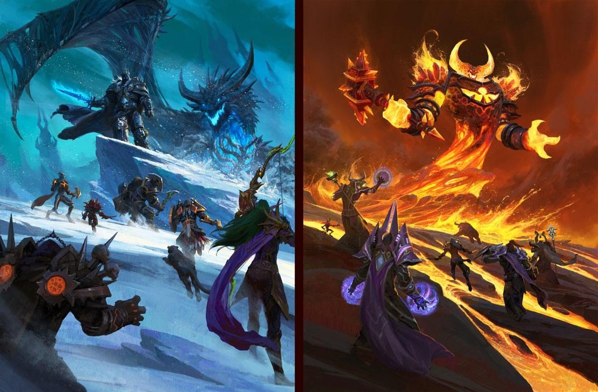 Cover art for the D&D: World of Warcraft expansion.