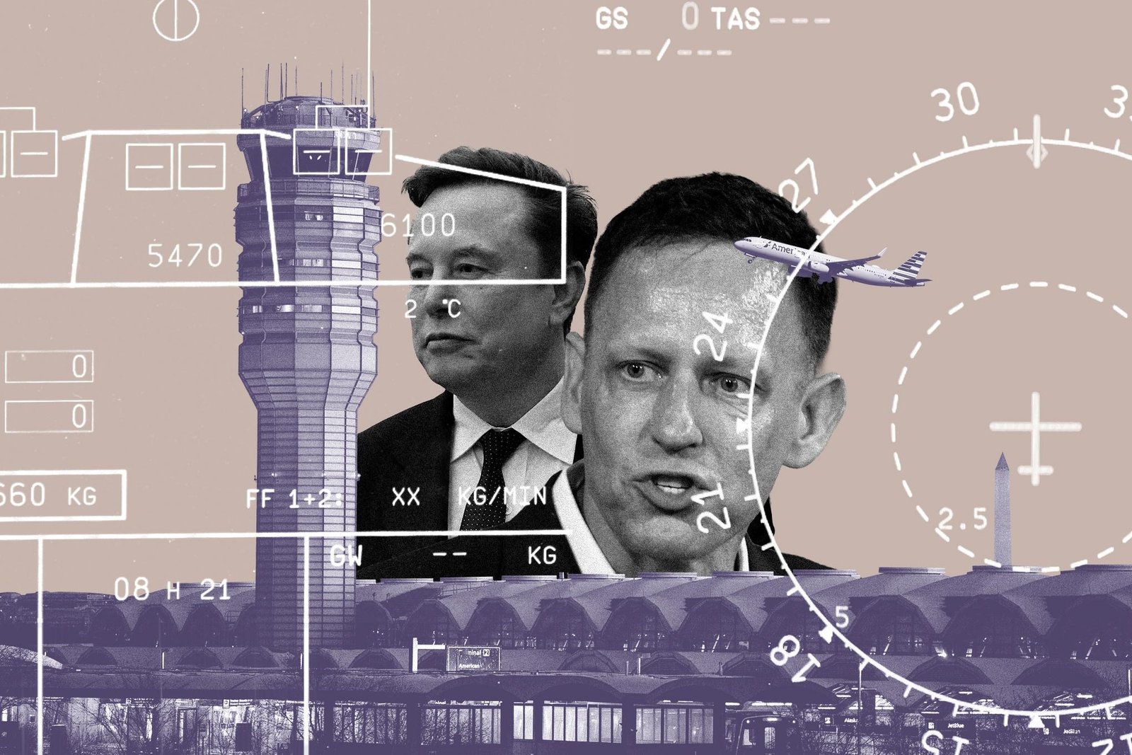 Elon Musk and Peter Thiel