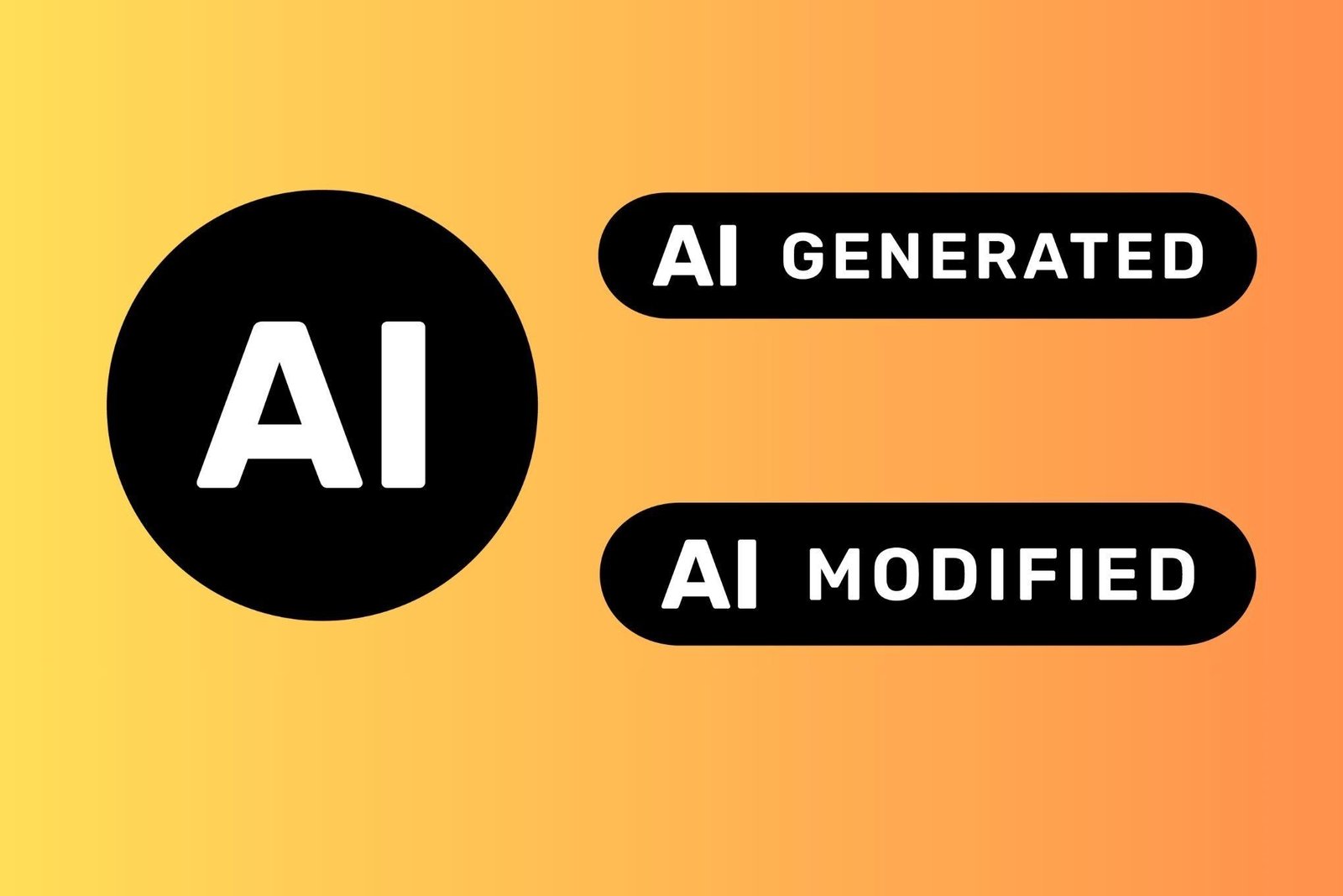 AI labels designed by the European Commission.