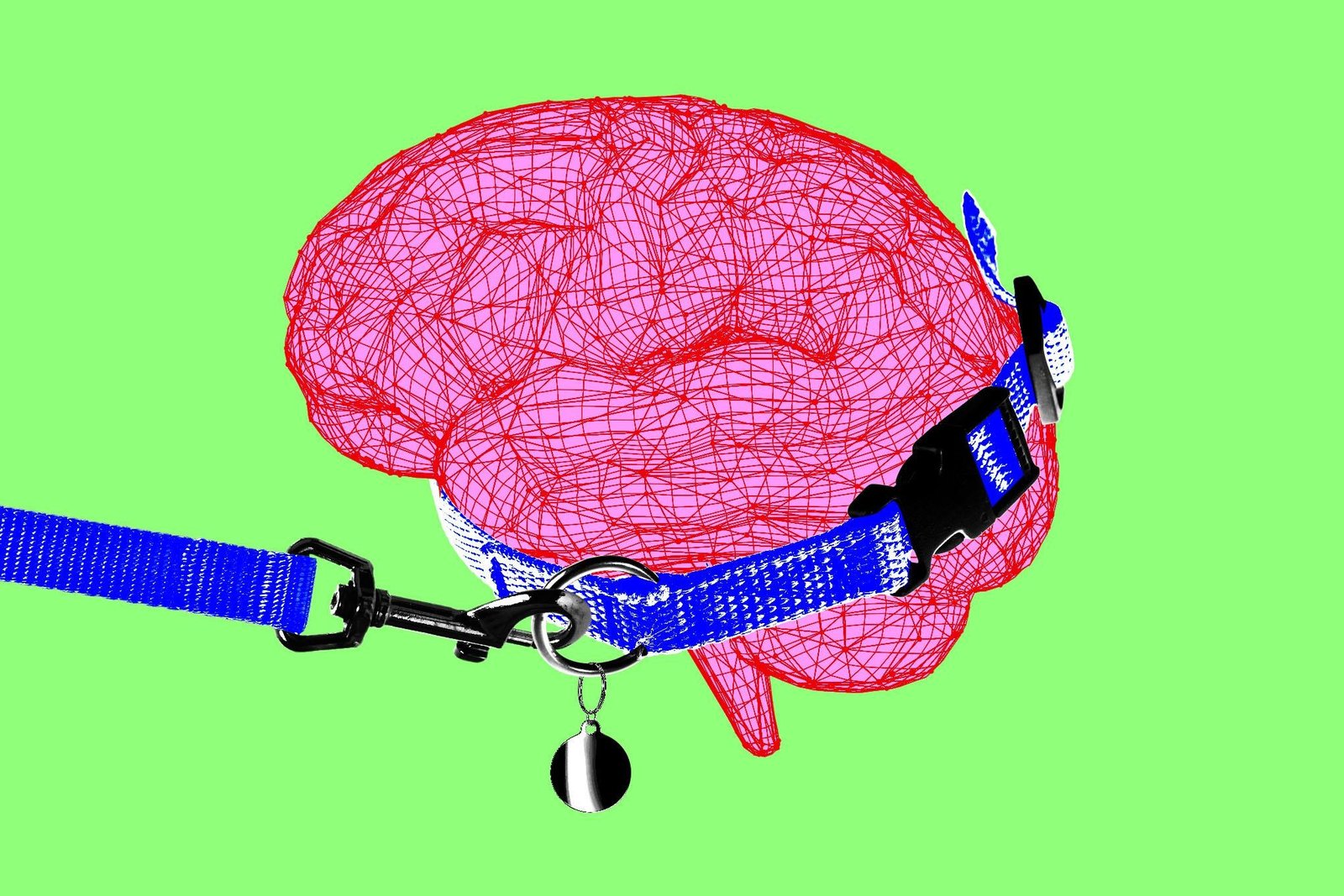A digital brain on a leash.