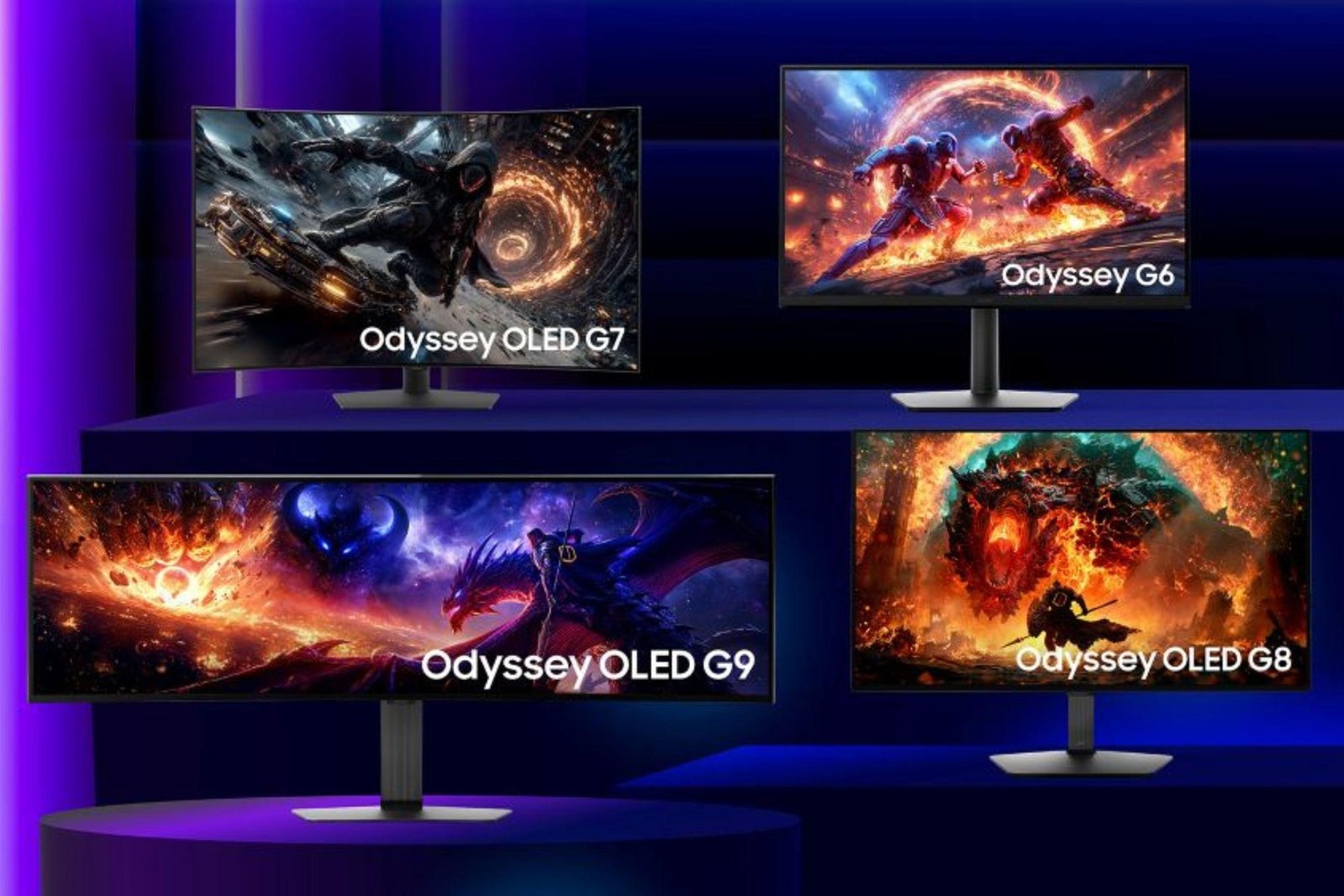 Samsung’s upcoming 2027 lineup of Odyssey gaming monitors.