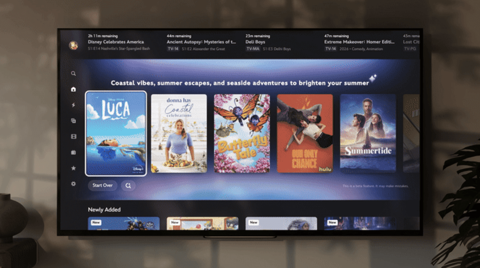A screenshot of Disney's AI-powered search experiment. A screenshot of Disney's AI-powered search experiment.
