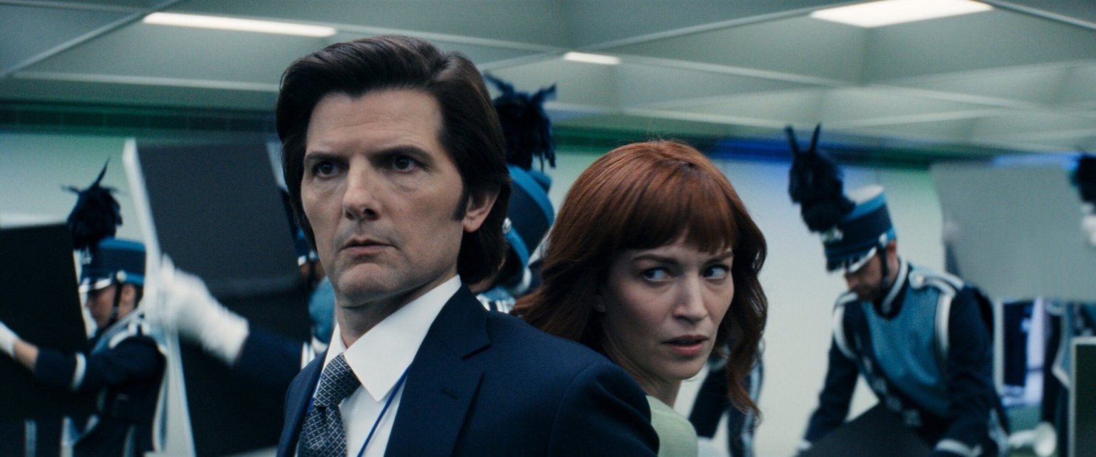 A still photo from the Apple TV Plus series Severance.