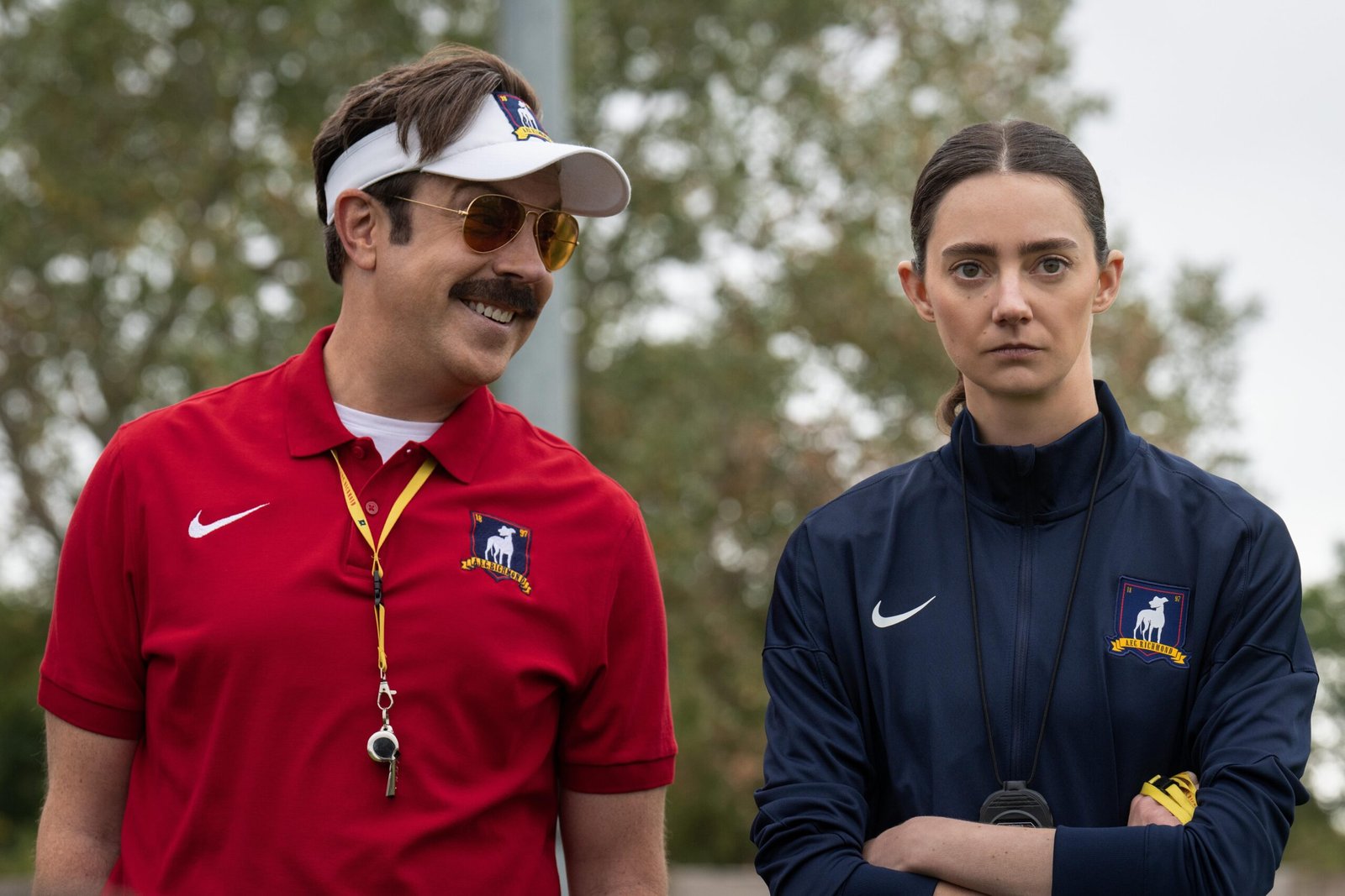A still photo from season 4 of Ted Lasso.
