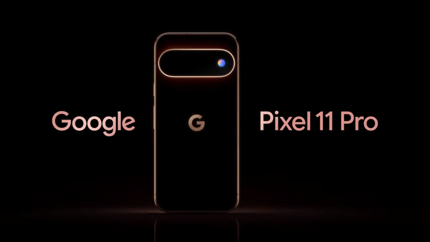 A teaser image of Google’s Pixel 11 Pro.