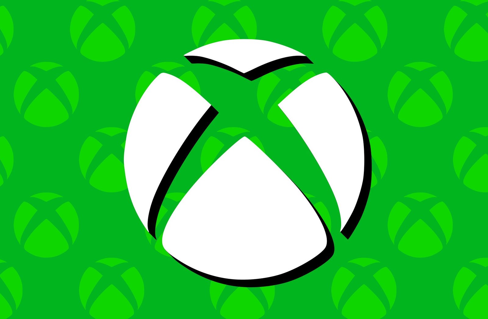 Vector illustration of the Xbox logo.