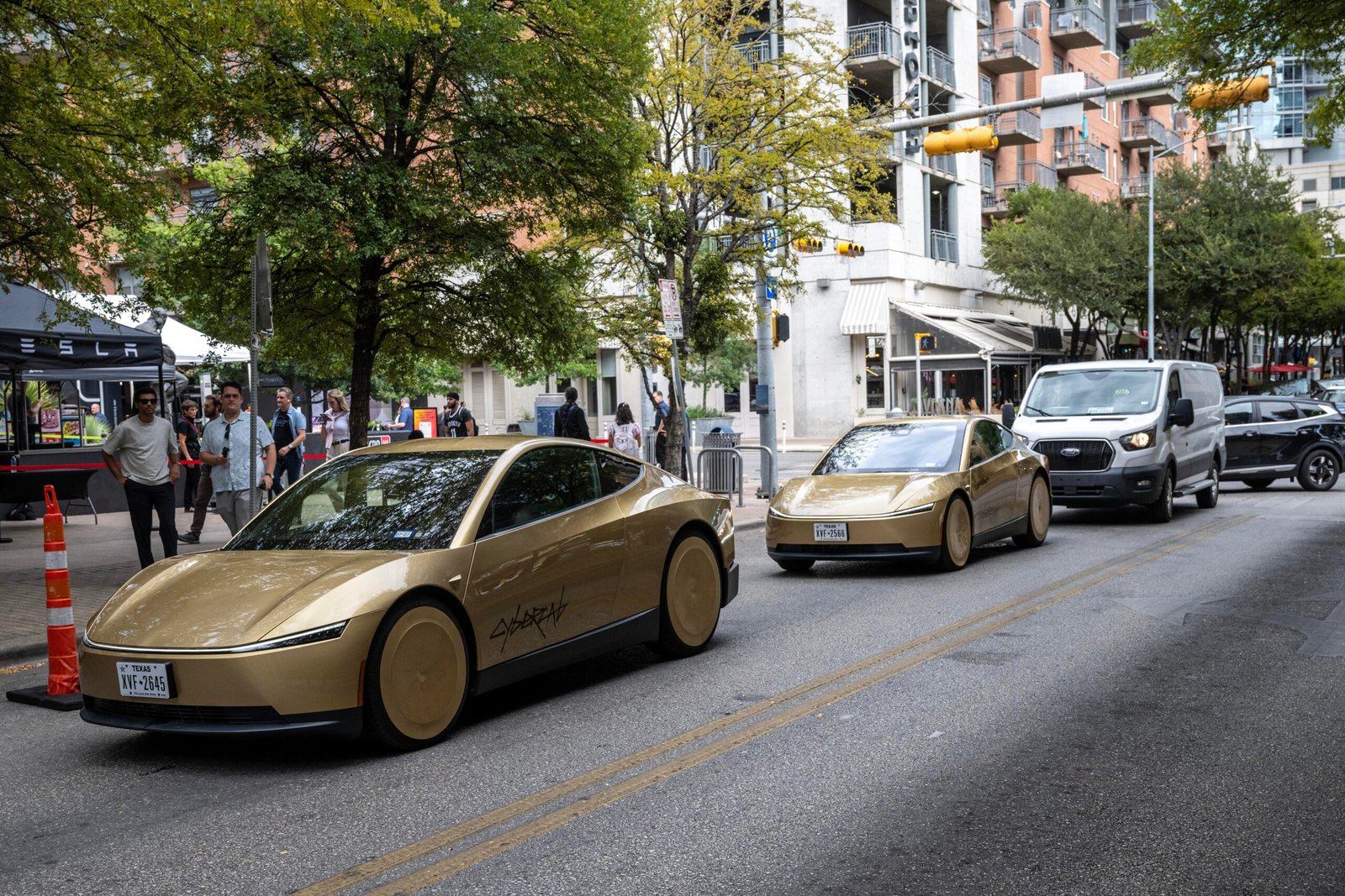 Tesla Cybercabs