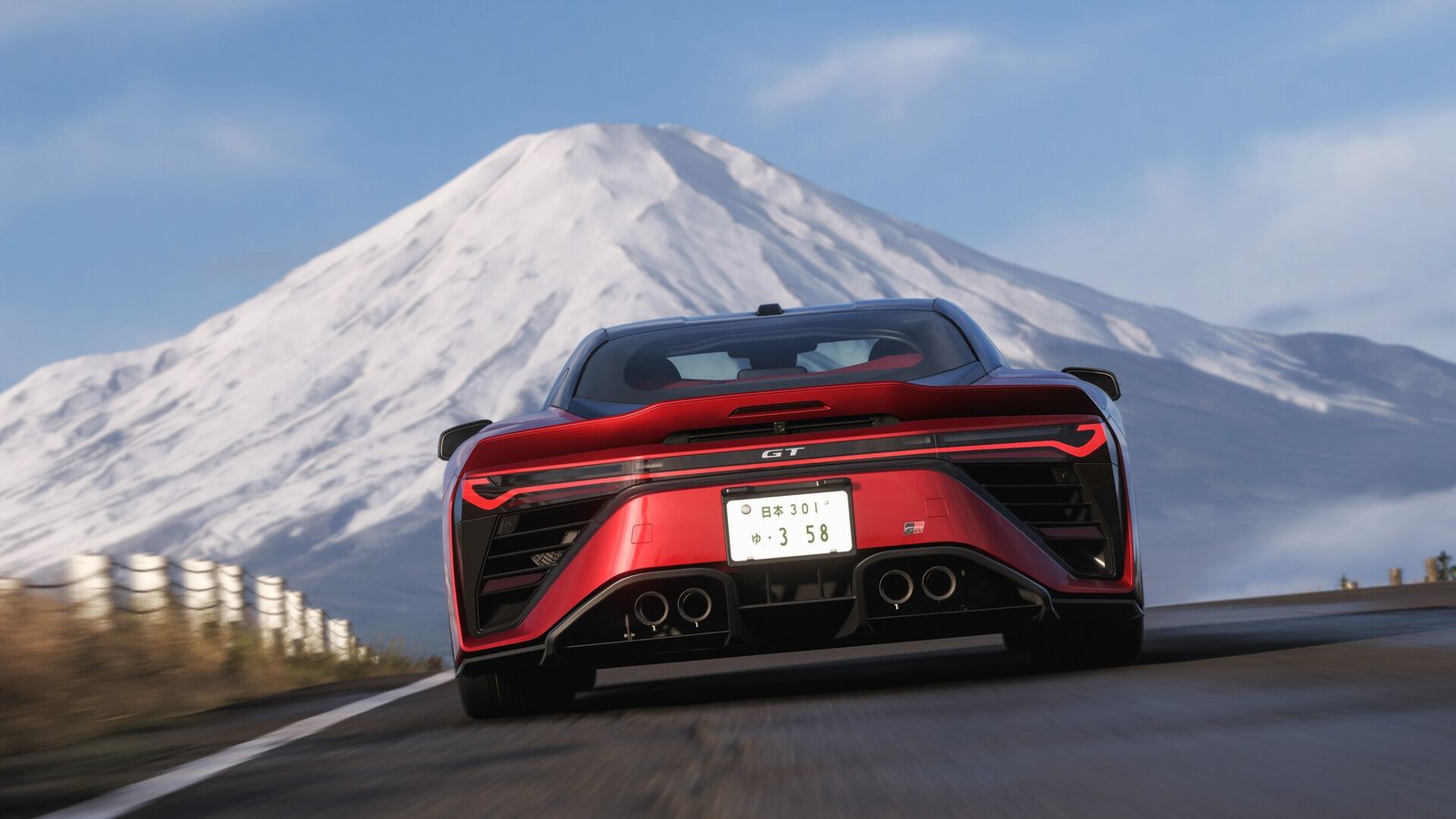 A screenshot from the video game Forza Horizon 6.
