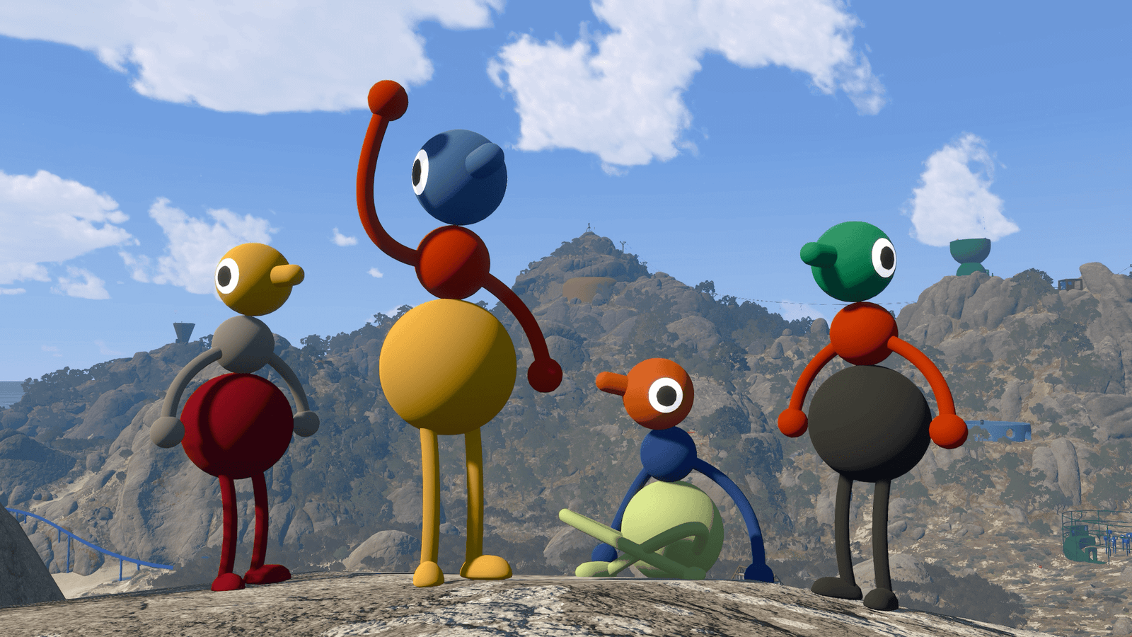 A screenshot from Big Walk.