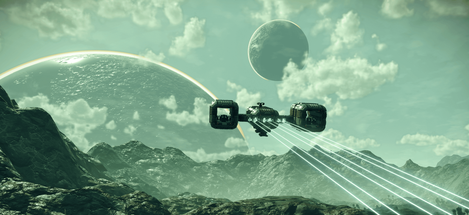 A screenshot for the video game No Man’s Sky.