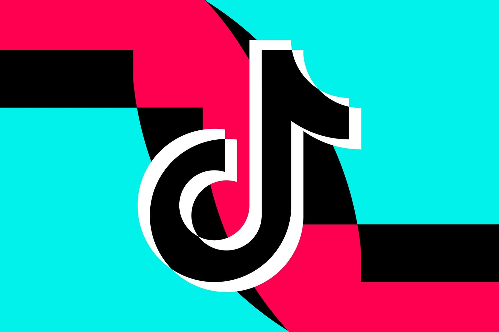 Vector art of the TikTok logo.