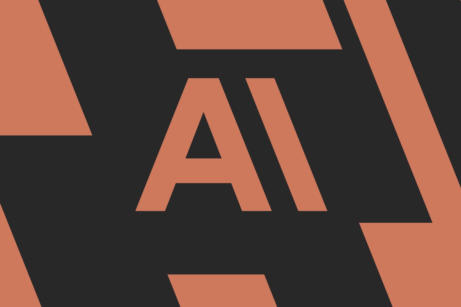 Anthropic logo on an orange and gray background.