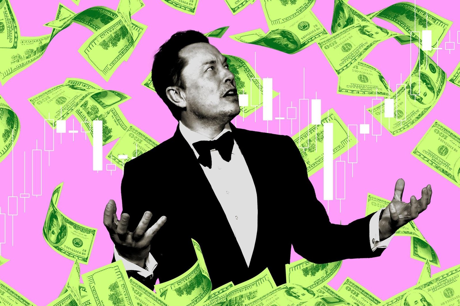 Elon Musk with money.