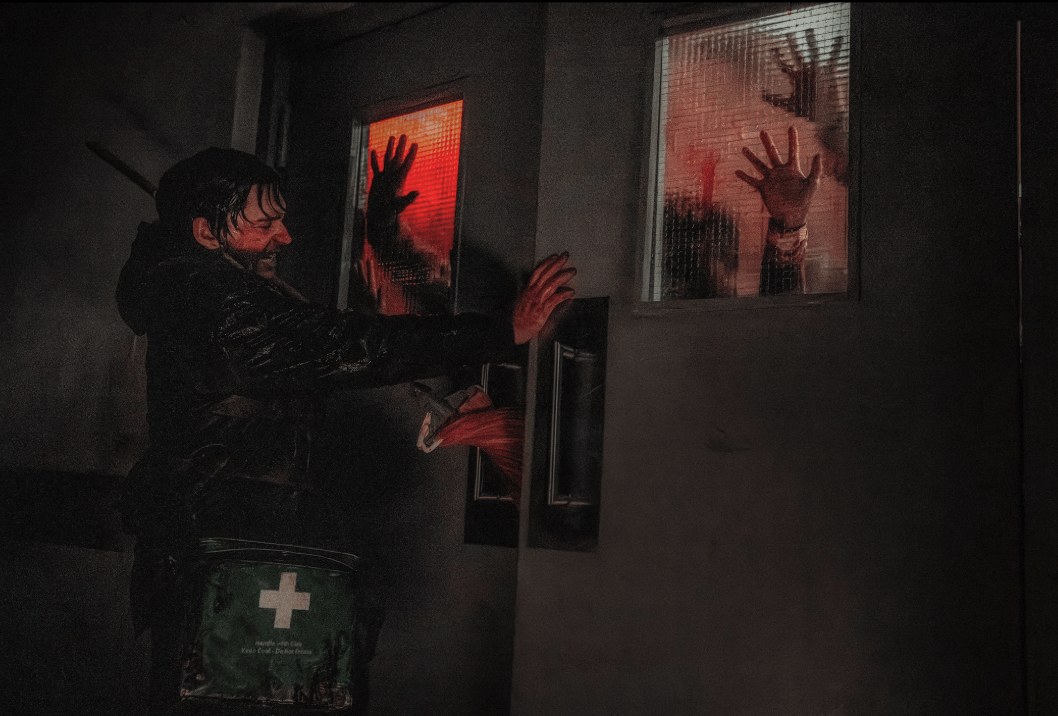 Resident Evil hospital scene
