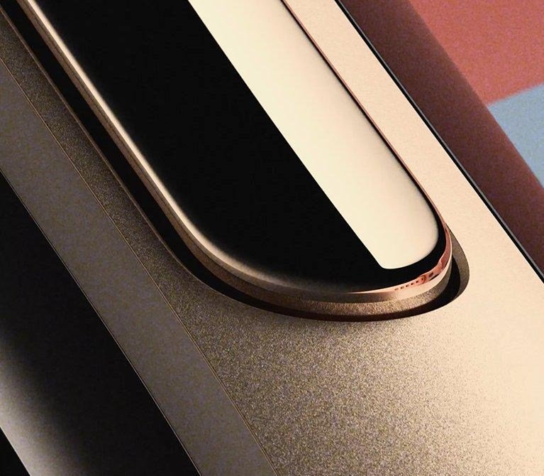 A close-up of the Fitbit Edge